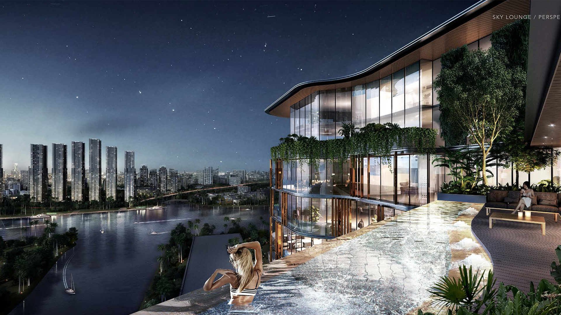 Phối cảnh The Skye Thủ Thiêm